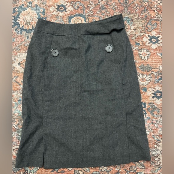 Talbots Dresses & Skirts - Talbots Women’s Wool size 0 vintage Charcoal grey knee length Pencil Skirt